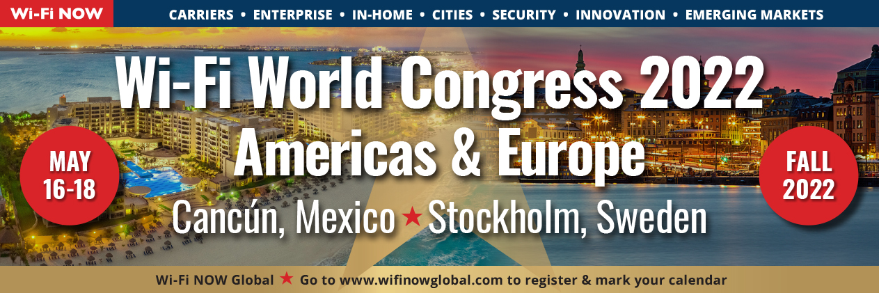 El Congreso Mundial de Wi-Fi comienza en Cancún, México, este mes de mayo, ¡y todos son bienvenidos!