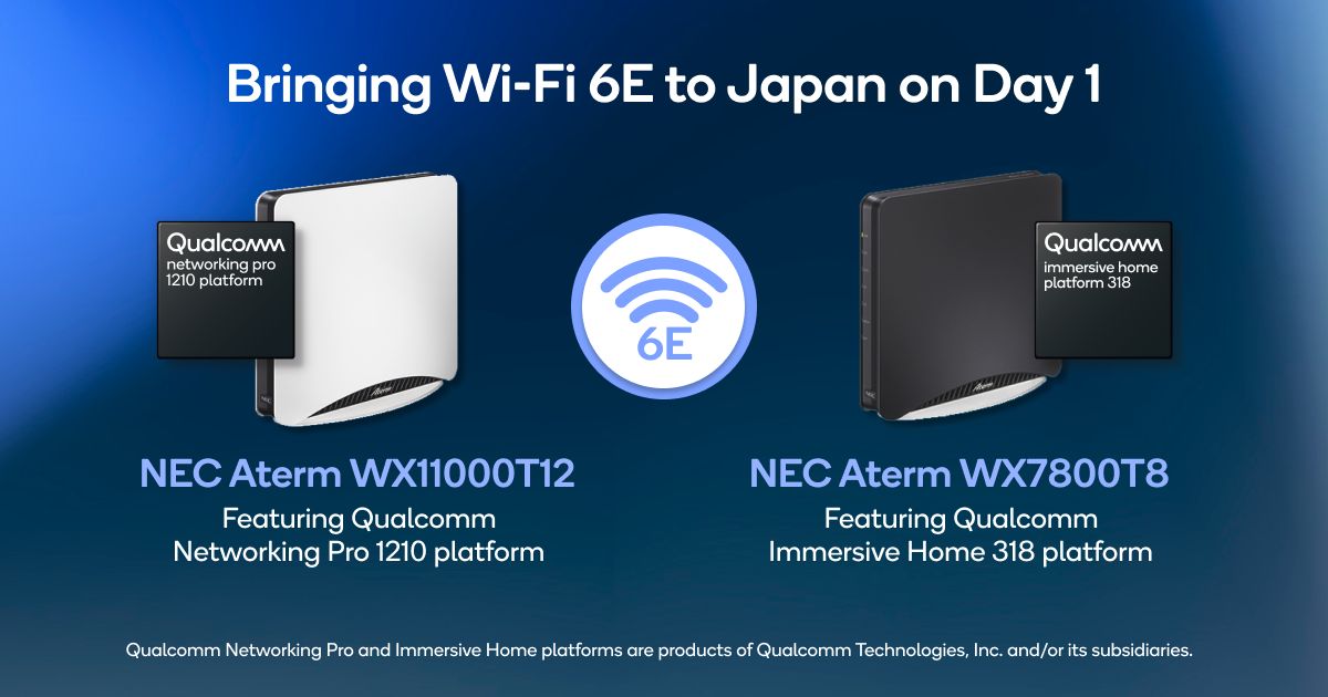 Japan releases 6 GHz spectrum to Wi-Fi, NEC & Qualcomm jump on it