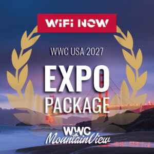 Standard expo space at WWC Mountain View, USA 2027