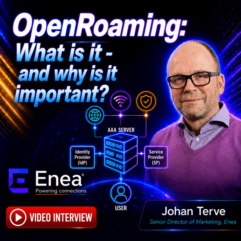 TECH What is OpenRoaming & why is it important? - with Enea